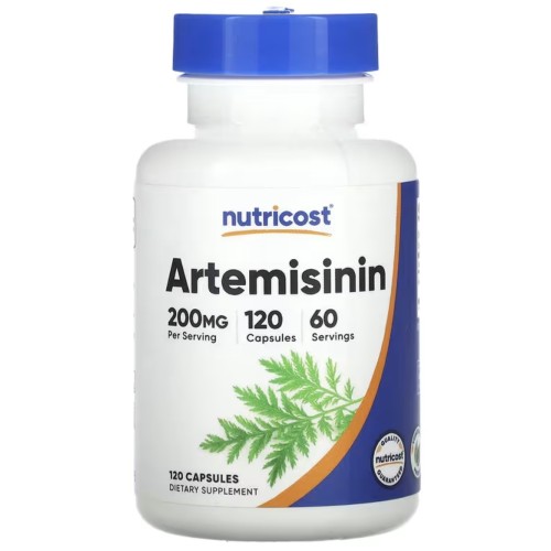 Nutricost, артемизинин, 200 мг, 120 капсул (100 мг в 1 капсуле) купить ...